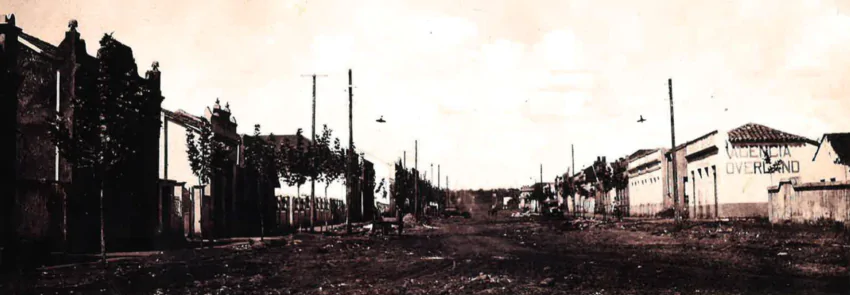Rua Dom Aquino em 1935