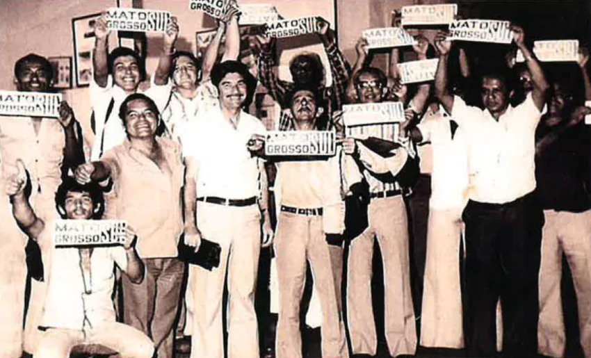 Comemoração pela criação do Estado de Mato Grosso do Sul Bar do Zé 11 de Outubro de 1977