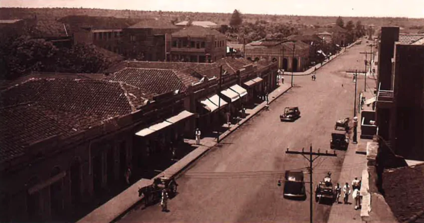 Rua 14 de Julho em 1940