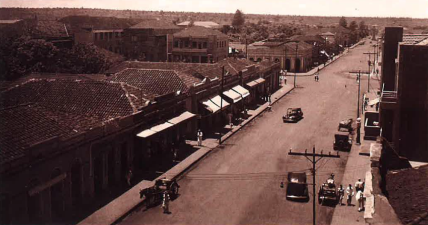 Rua 14 de Julho em 1940.